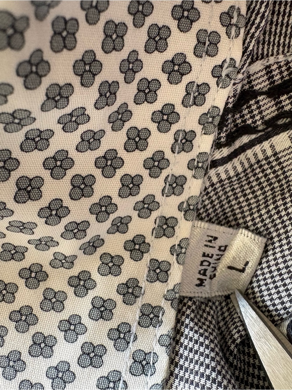 Bugatchi Grey Plaid Dress Shirt - Picture 13 of 13